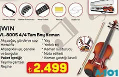 JWİN VL-800S 4/4 TAM BOY KEMAN JWİN VL-800S 4/4 TAM BOY KEMAN